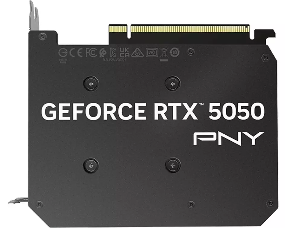 PNY GeForce RTX 5050 8 GB GDDR6 Single Fan DLSS 4