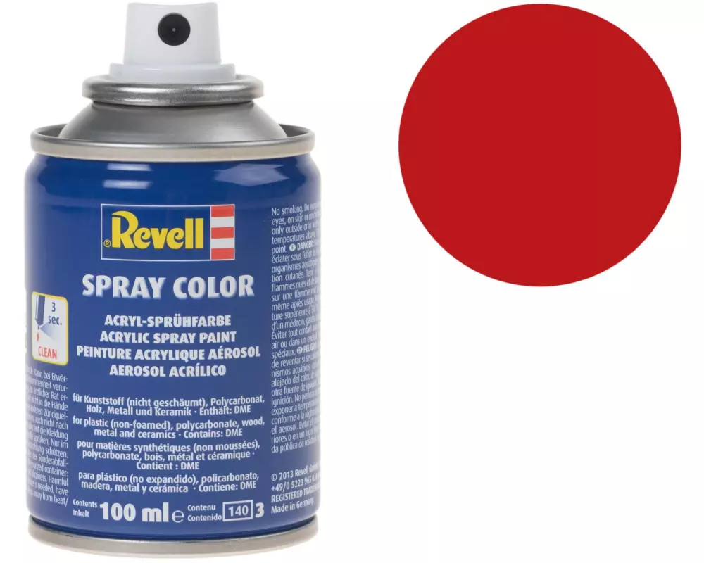 Revell Acrylspray 100 ml glänzend, Feuerrot