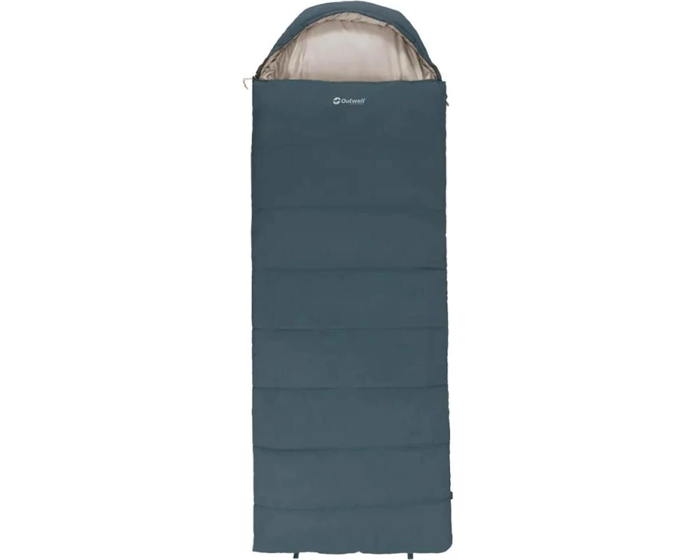 Outwell Schlafsack Campion Lux- Left zipper Polyester, Blau