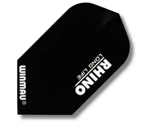 Winmau Dart-Fly RHINO Slim-Line Schwarz