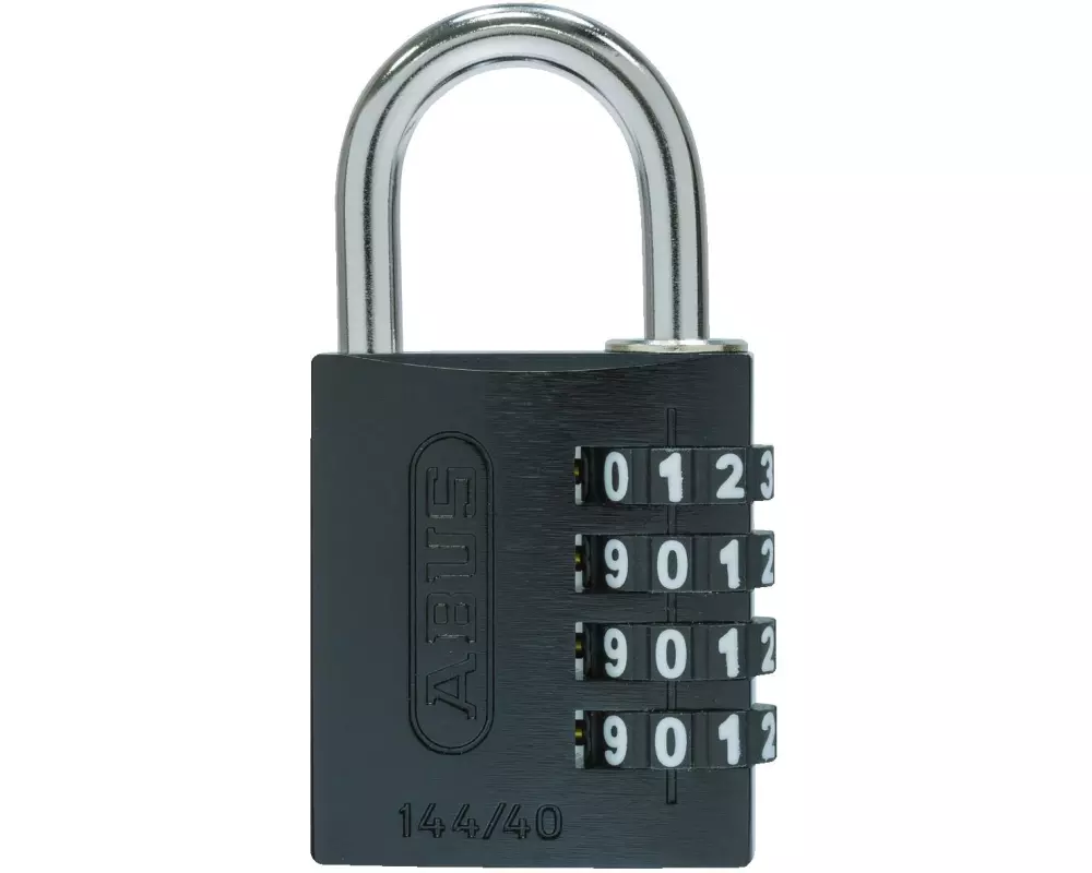 Abus Zahlenschloss 144/40 Schwarz