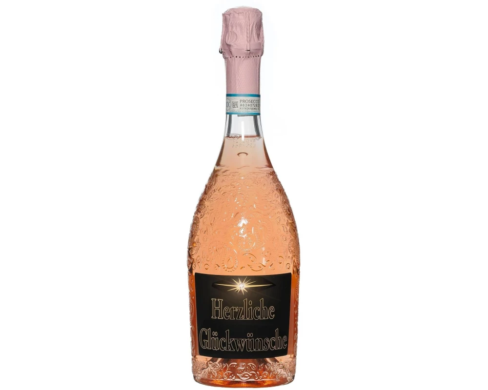 Dreams and Fantasy Geschenkidee Prosecco rosé Herzliche Glückwünsche 750 ml