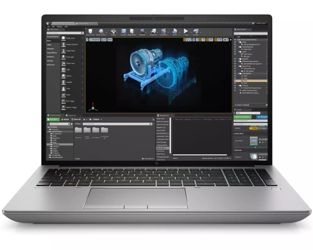 HP ZBook Fury 16 G10 PTC certified