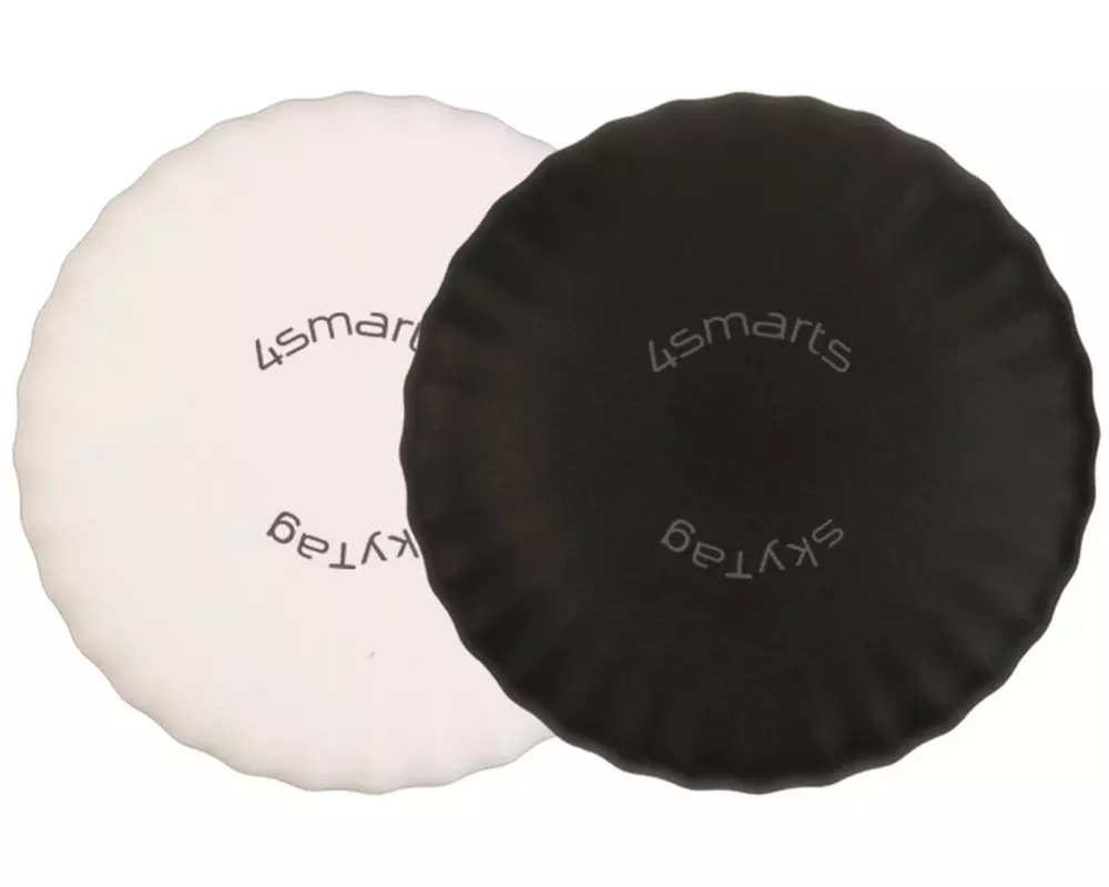 4smarts Schlüsselfinder SkyTag Slim 2er Set schwarz, weiss