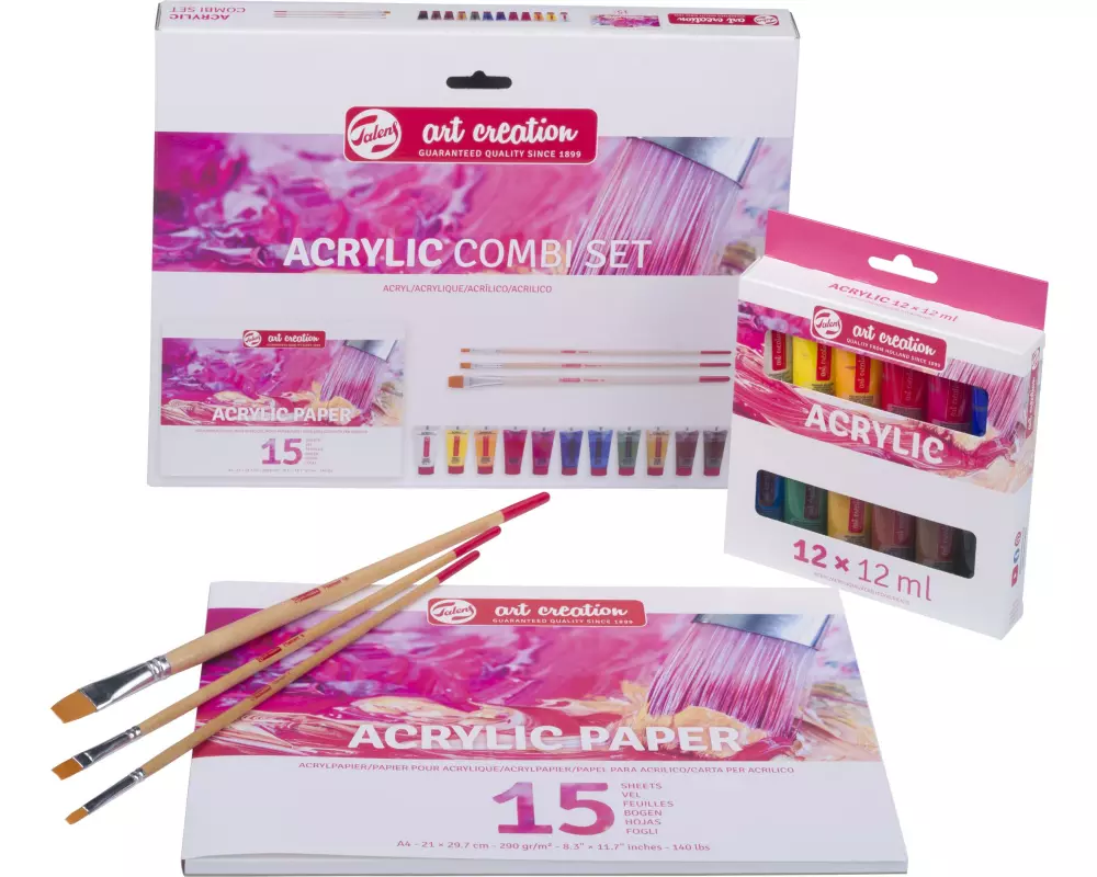 Talens Acrylfarbe Combiset 3-teilig
