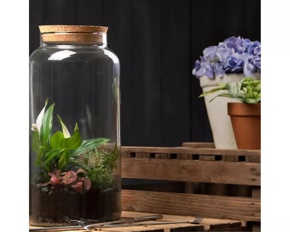 Esschert Design Terrarium-Flasche L, 18.5 x 41.3 cm