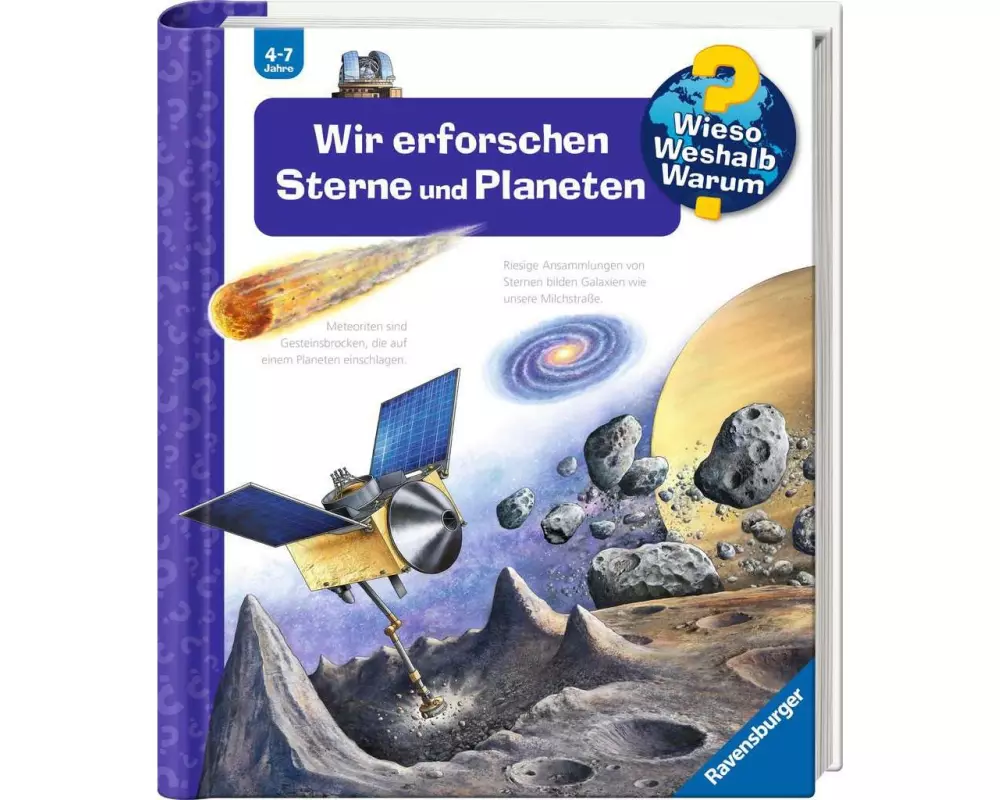 Ravensburger Kinder-Sachbuch WWW Wir erforschen Sterne und Planeten
