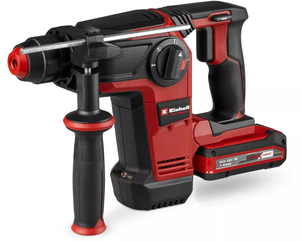 Einhell Schnurloser Bohrhammer TP-HD 18/28 Li BL+4 (1x3.0Ah+)