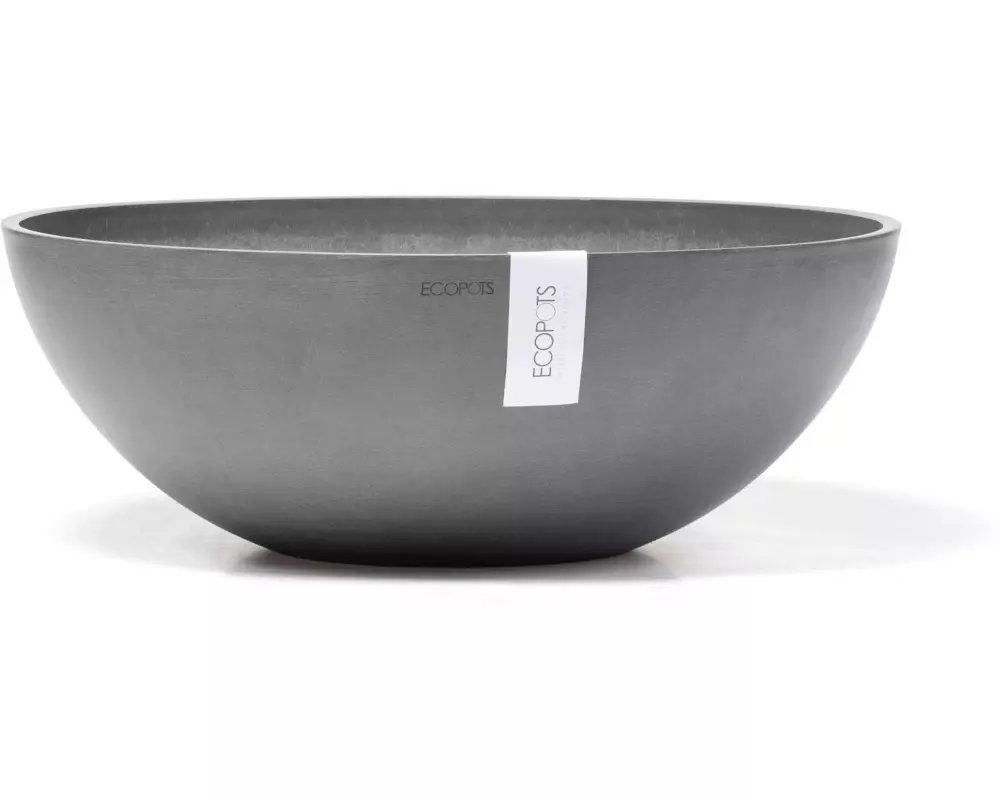 Ecopots Blumentopf Vienna Ø 50 cm Dunkelgrau