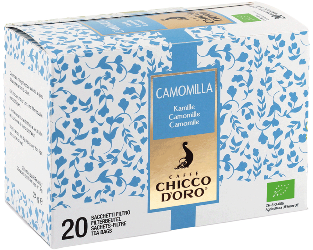 CHICCO D'ORO Bio-Kamillentee 900959 1.2g, 20 Stk.