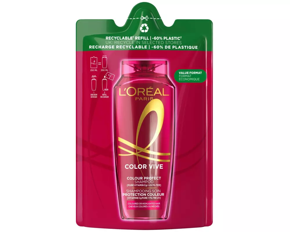L'Oréal Elsève Shampoo Color Vive Eco-Pack 250 ml