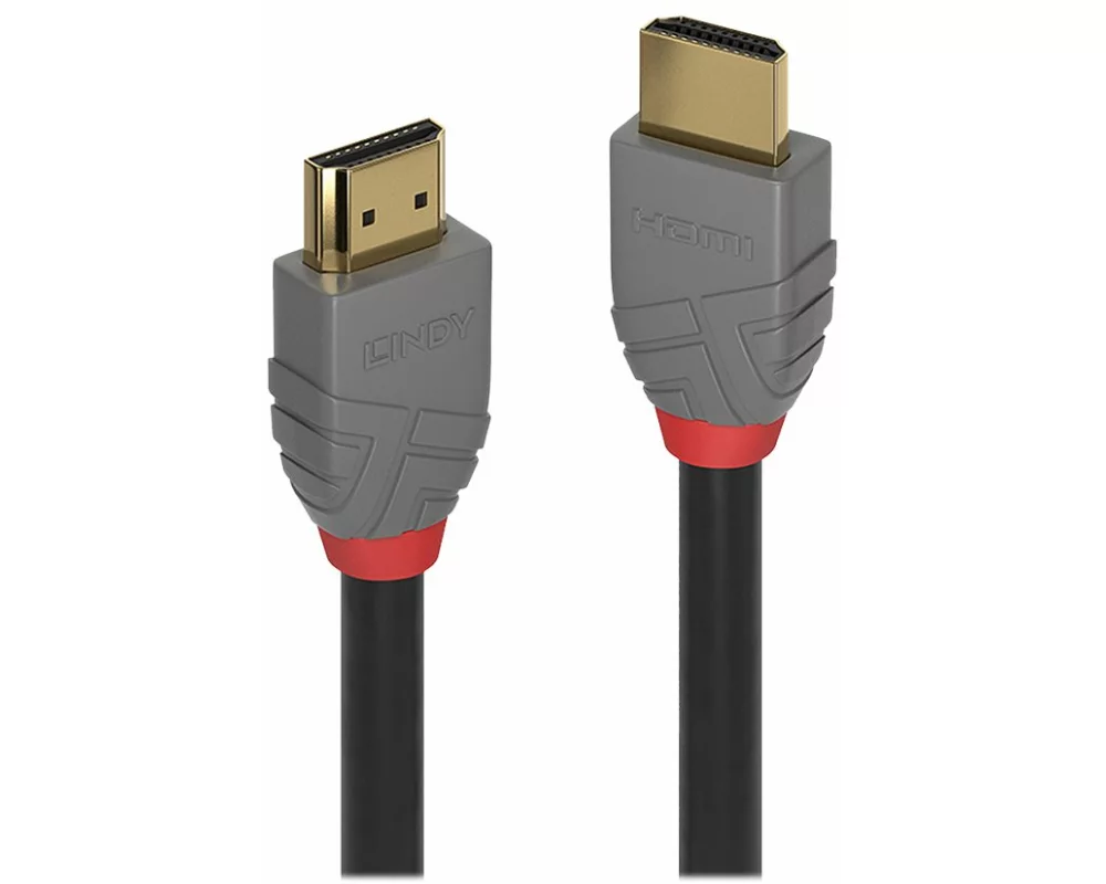 LINDY 15m Standard HDMI Cablel Anthra Line HDMI Male to Male