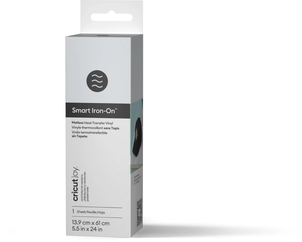Cricut Aufbügelfolie Joy 13.9 cm x 60.9 cm Weiss
