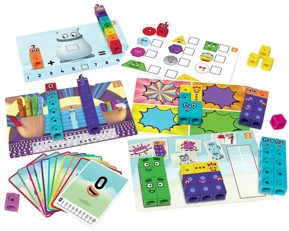 Learning Resources 240 Teile/ 1 Pck Lernspielzeug Mathe-Set 1-10