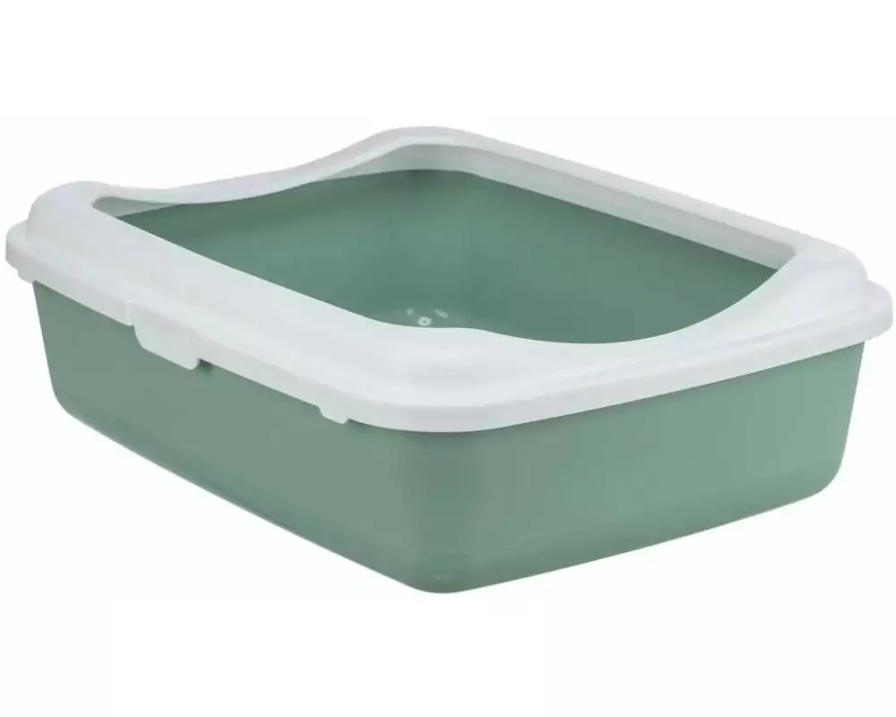 Trixie Katzentoilette Classic mit Rand Grün