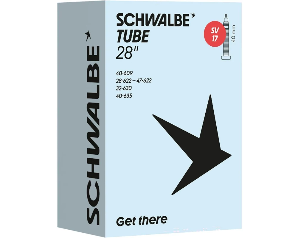 Schwalbe Fahrradschlauch 28 x 1 1/8-1.75, Sclaverand/Presta 28 "