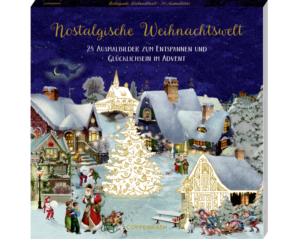 COPPENRATH Adventskalender 95597 Nostalgische Weihnachtswelt