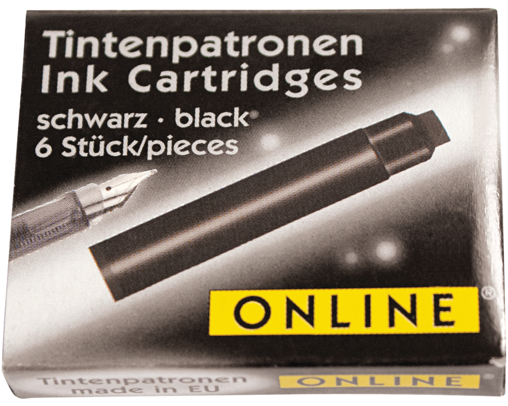 ONLINE Tintenpatronen Standard 17022/12 black 6 Stück