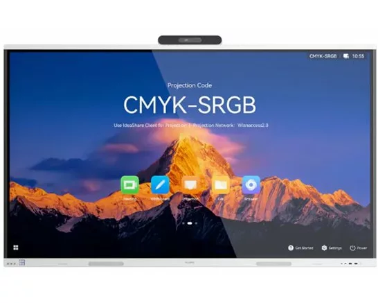 HUAWEI IdeaHub S3-IHS3-75SA-Intelligent Collaboration Device, 75inch, Infrared Screen, Jade White, overseas