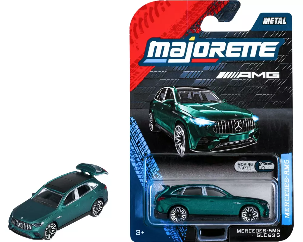 Majorette Mercedes-AMG GLC 63 S, grün Die-cast Metall Grün