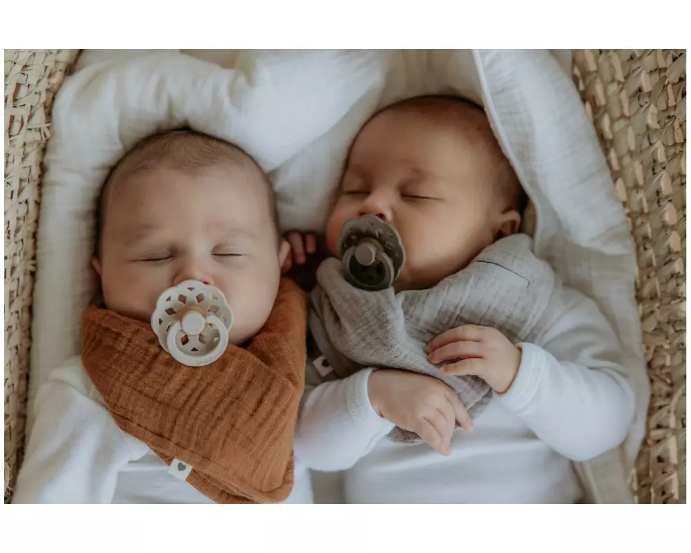 Bibs Bandana-Lätzchen Bio-Baumwolle Baby Blue