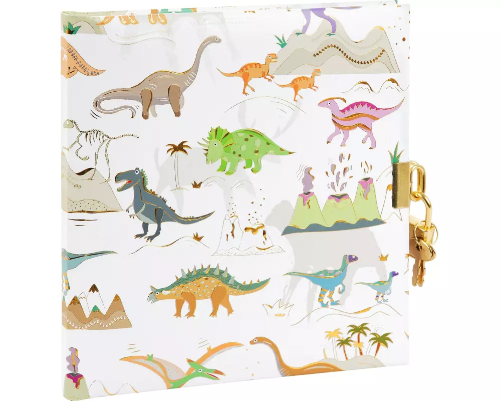 Goldbuch Tagebuch Dinosaurier 96 Seiten, 16.5 x 16.5 cm