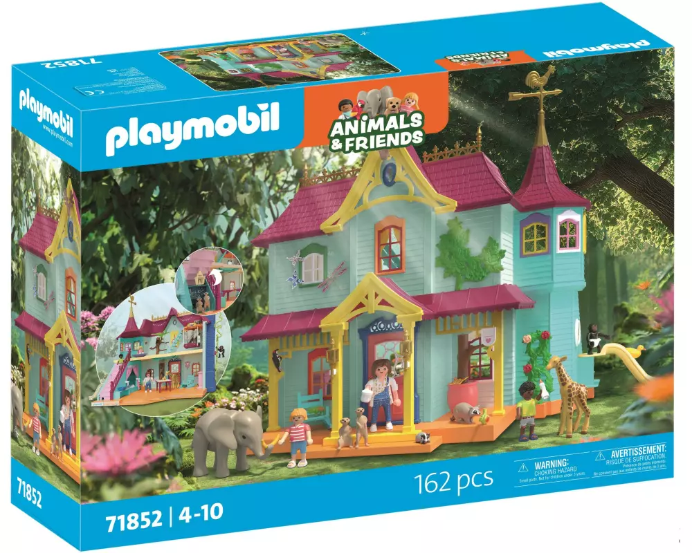 Playmobil Animals & Friends: Kunterbunte Tiervilla 71852