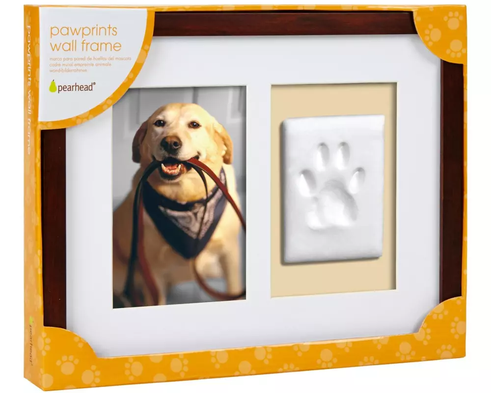 pearhead Bilderrahmen und Pfotenabdruck Rahmen, 30.4 x 24.1 x 3.51 cm