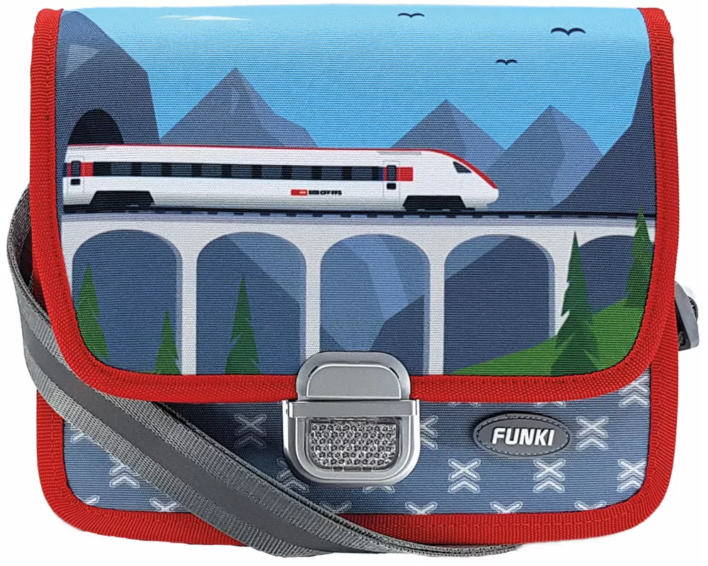 FUNKI Kindergarten-Tasche S6020.003 Fast Train 268x200x70mm
