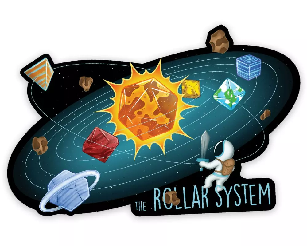 Glass Staff Rollar System Sticker Mehrfarbig