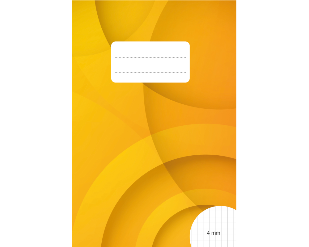 BÜROLINE Schulheft E6 533876020 4mm kariert ohne Rand 90g