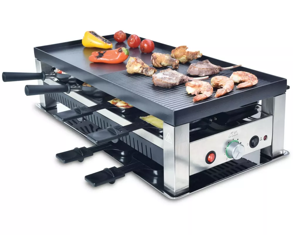 Solis Racletteofen Typ 791 5 in 1 8 Personen