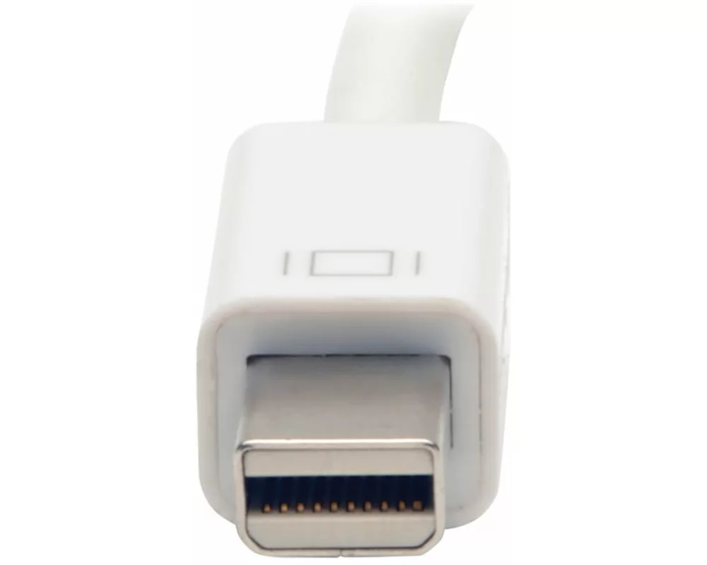 EATON TRIPPLITE Keyspan Mini DisplayPort, to Active VGA Adapter Video Converter, M/F, White, 6inch 15.24cm