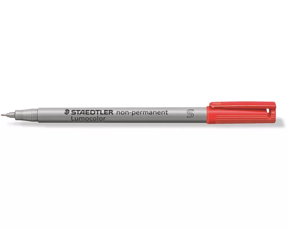 Staedtler Folienstift Lumocolor 311 S Rot, wasserlöslich