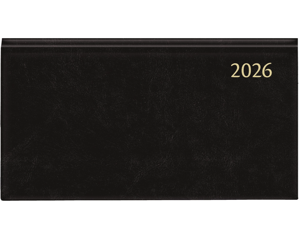 AURORA Agenda Florence Novoplan 2026 1715Z 1W/2S schwarz ML 9x16.5cm