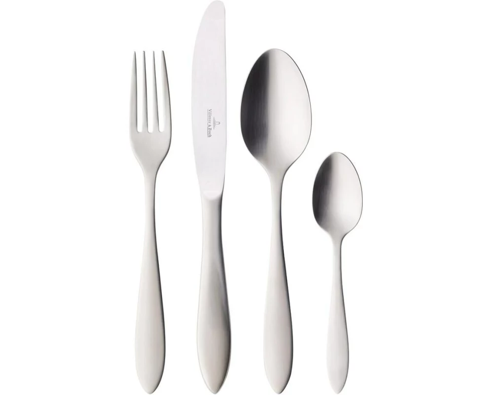 Villeroy & Boch Besteck-Set Arthur Tafelbesteck 24-teilig, Silber