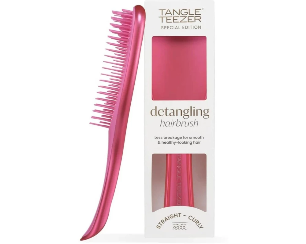 Herba Haarbürste TangleTeezer Wet Detangle Chrome Pink Thrill