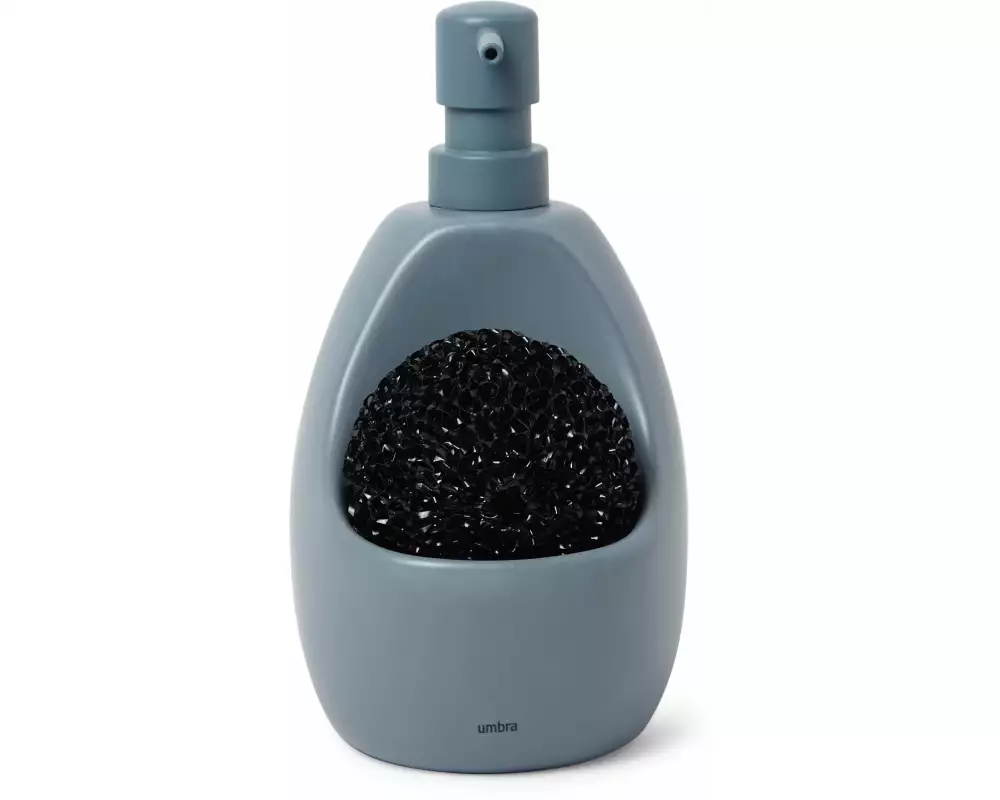 Umbra Seifenspender mit Schwammhalter 590 ml, Blau