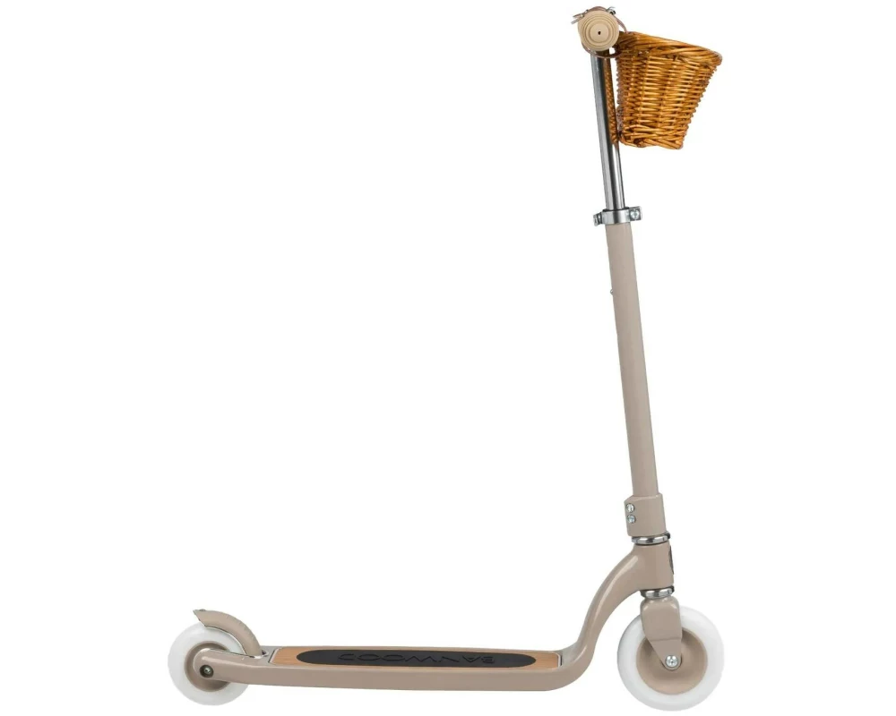 Banwood Scooter Maxi Vintage Beige, Recycelter Kunstoff/Stahl, 4 kg