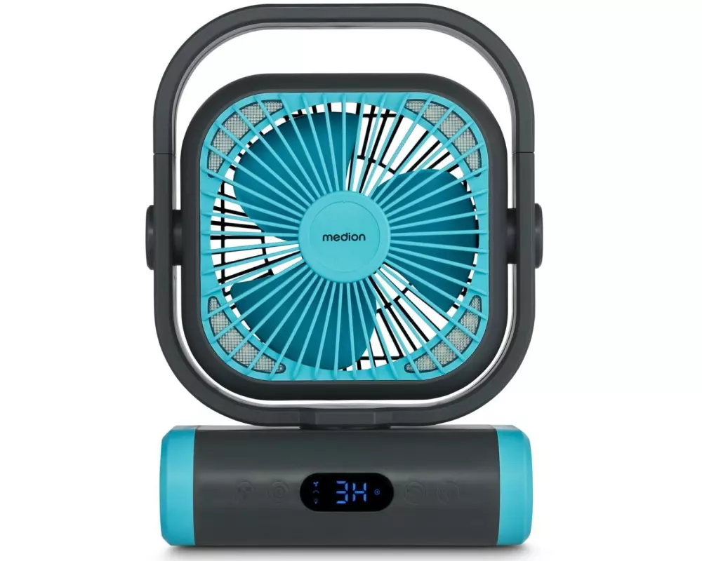 Medion USB-Ventilator E10 TF Blau/Grau