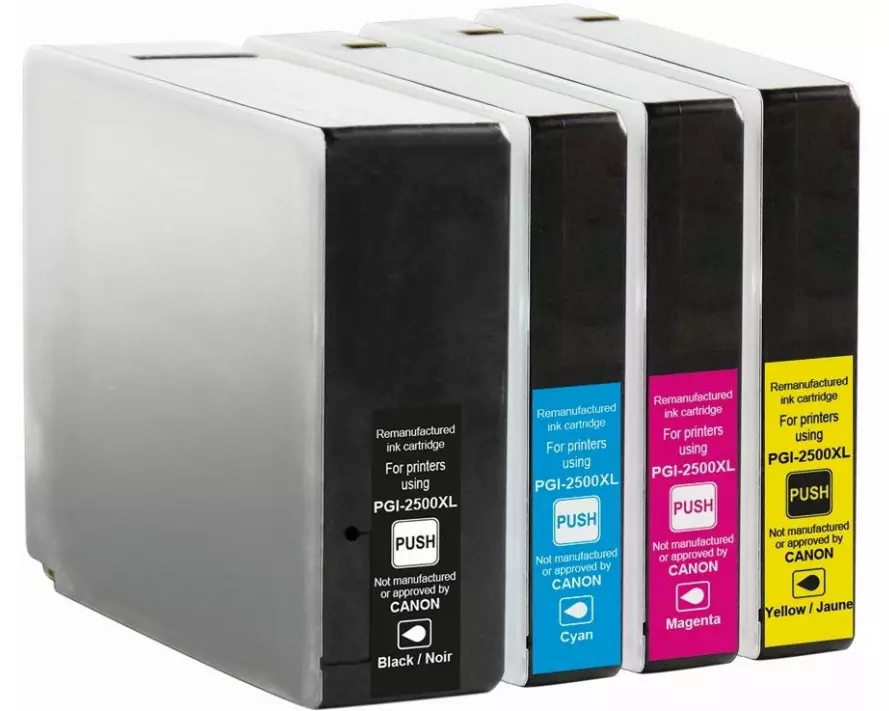 Generic Ink Tinte Canon PGI-2500 XL Multipack Black/Cyan/Magenta/Yellow