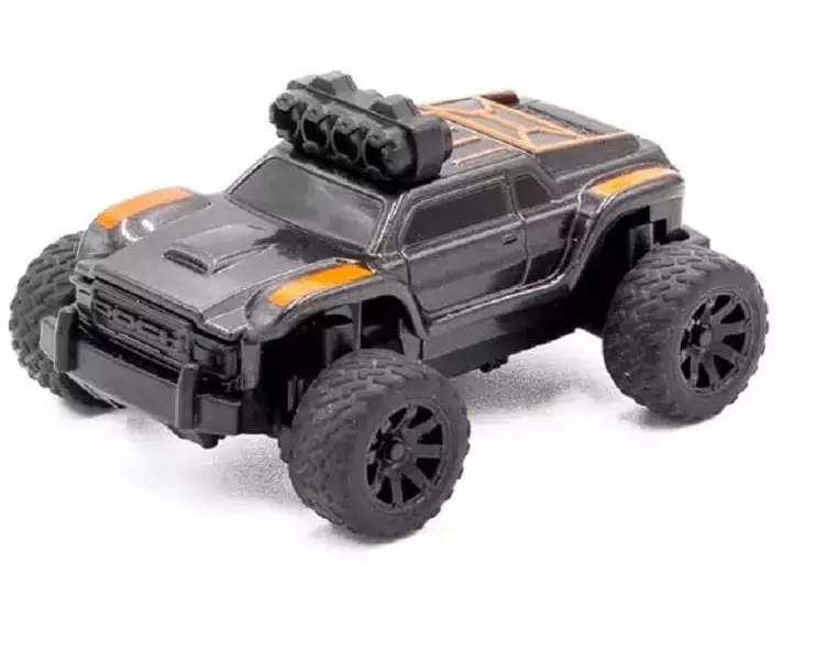 Turbo Racing Micro Monster Truck TC-01, Schwarz, RTR, 1:76