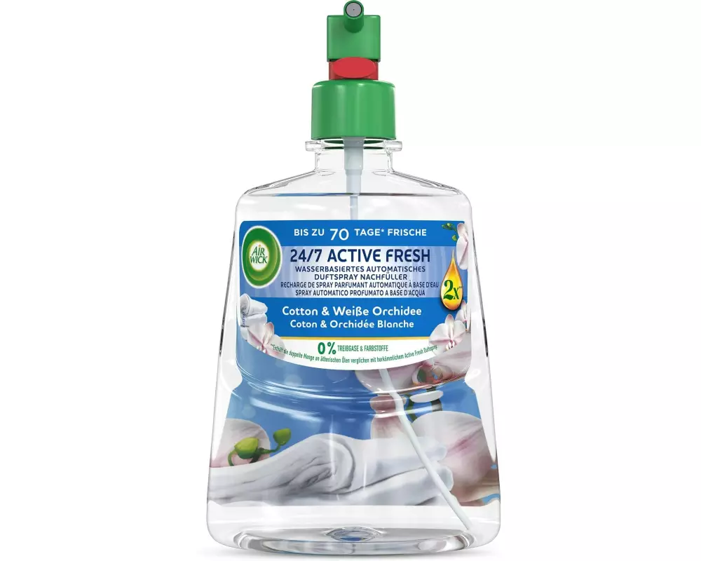 Air Wick Duftspender Nachfüller Cotton und Weisse Orchidee 228 ml