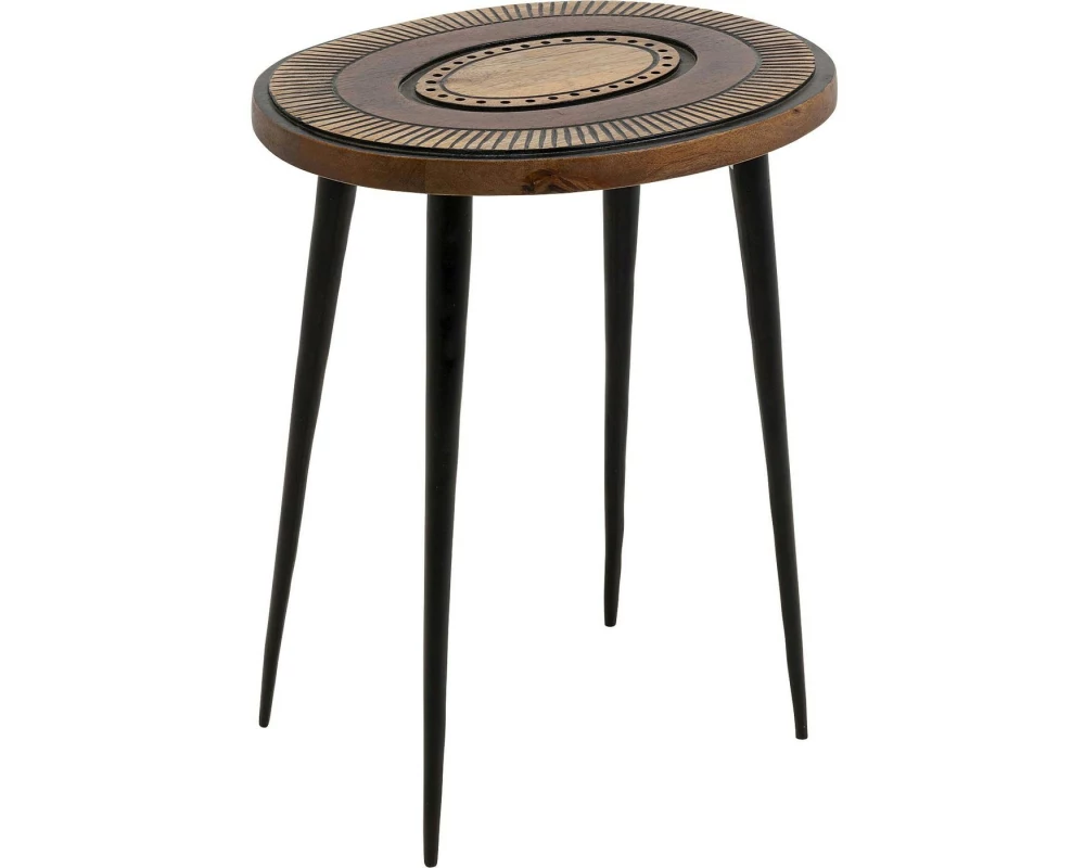 Kare Beistelltisch Medina 40 x 45 cm, Braun