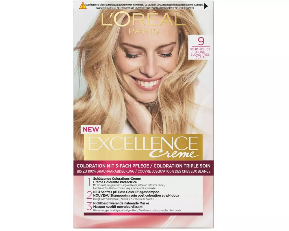 L'Oréal Paris Haarcoloration 9 Sehr Helles Blond