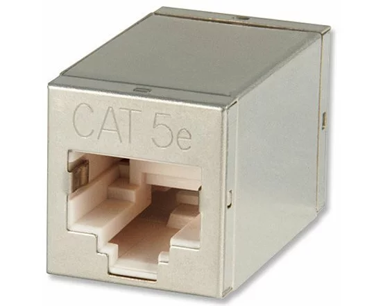 LINDY RJ45 STP double coupling, Cat5e