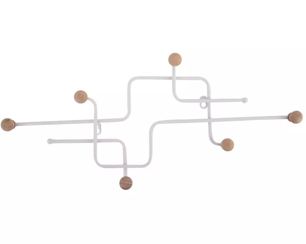 present time Wandgarderobe Metro 60.5 x 26.5 cm, Weiss