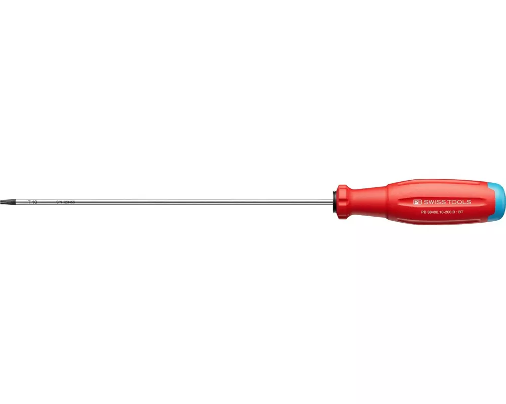 PB Swiss Tools Schraubenzieher SwissGrip Evo PB 38400.10-200 B Rot
