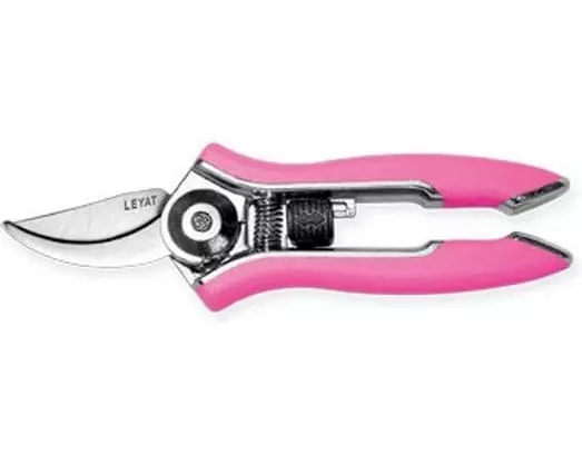 Samen Mauser Gartenschere Happy Line LEYAT mit gebogener Klinge, pink