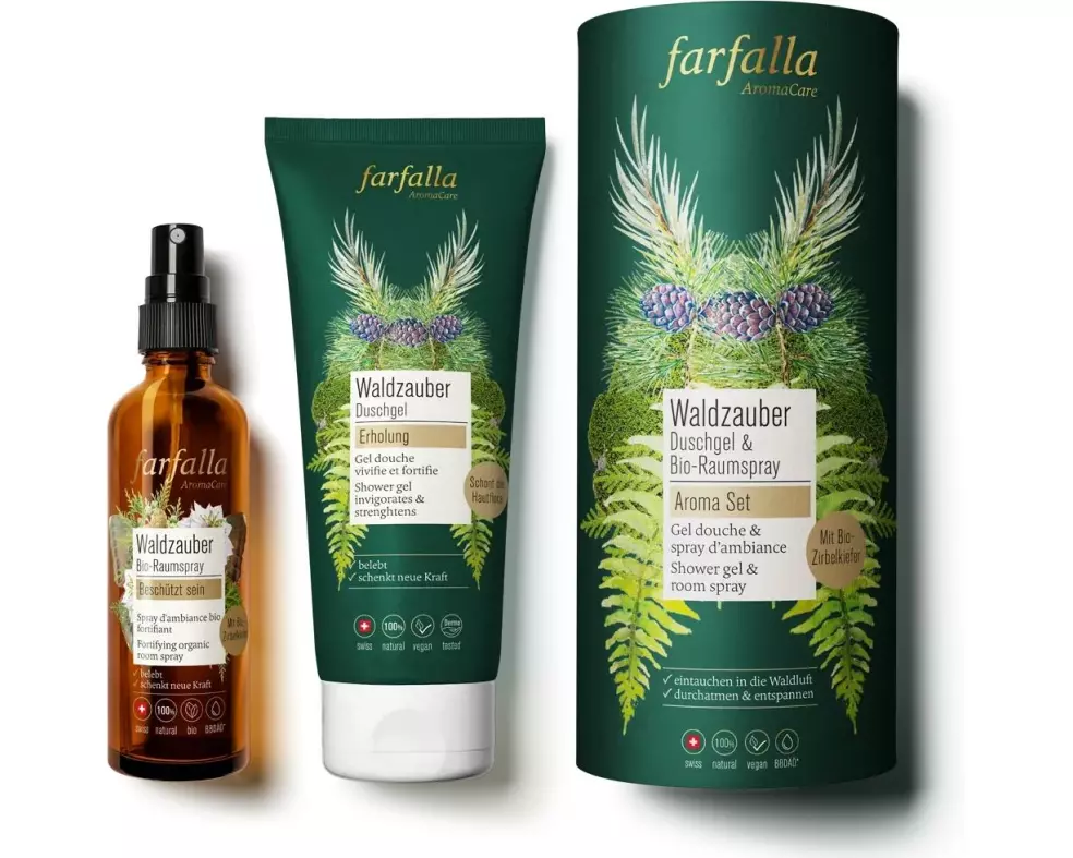 Farfalla Waldzauber Duschgel und Raumspray